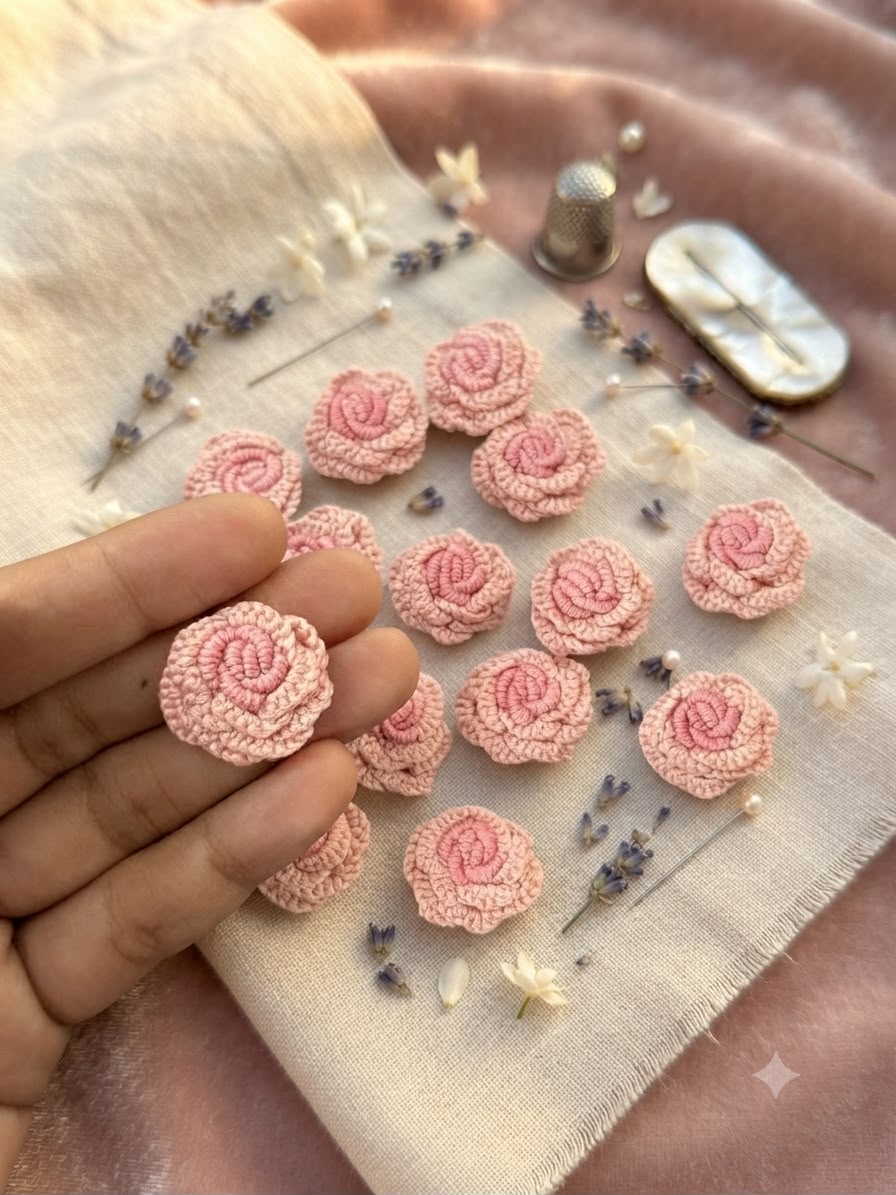 Blush Pink Bullion Roses, Set of 15