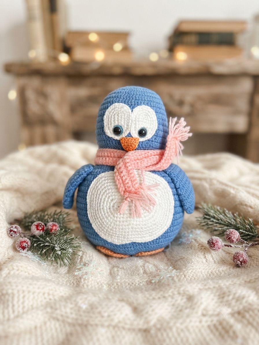 Cosy Crochet Penguin